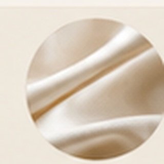 Lustrous silk satin fabric
